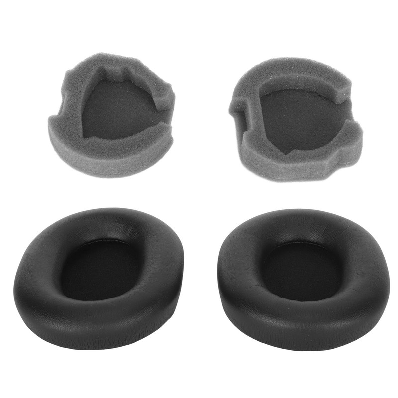 Headphone Ear Pads Protein Leather Noise Insulation Memory Foam Sponge