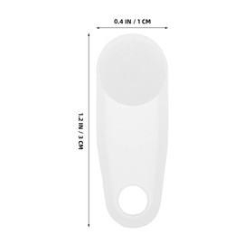 OSALADI 30 Piezas Polea De Riel De Cortina Gancho De Conexión De Cortina Rodillo De Gancho De Cortina Corredor De Cortinas Ganchos Plisados Gancho De Barra De Persianas El Plastico