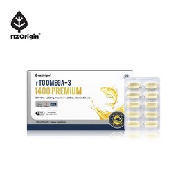 Enjet Origin Alti-G Omega 3 1400 Premium (1400mgX180capsules) / 엔젯오리진 알티지 오메가 3 1400 프리미엄 (1400mgX180캡슐)