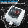 IP67 Outdoor Waterproof Button Switch Box Emergency Stop Button Switch,Key