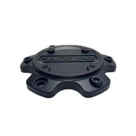 Raceline Matte Black/Gloss Black Logo Wheel Center Cap C949L139S C949L139S-XG