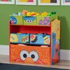 Sesame Street 6 Bin Design and Store Toy Organizer by