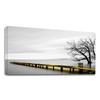Looife 40x20 Inch Canvas Prints Wall Art-Abstract Black and White
