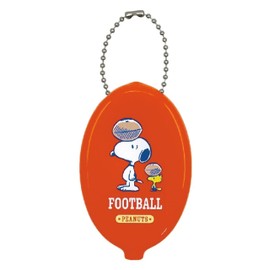 Marimo Craft SPPS-099 Sport Series Coin Case, Football, Approx. W 2.0 x H 3.1 inches (50 x 80 mm)