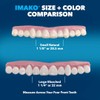 Imako Premium Cosmetic Uppers - 2 Pack - Small, Natural