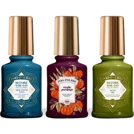 Poo-Pourri Before-You-Go Toilet Spray, Spring 2 Oz Variety Pack– Maple Pumpkin Sugar Toasted Toots and Balsam Bum
