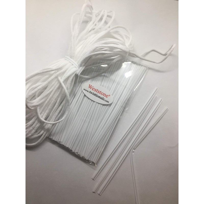 Weststone - Heavy Duty (Wire#23) Plastic Twist Ties - 200