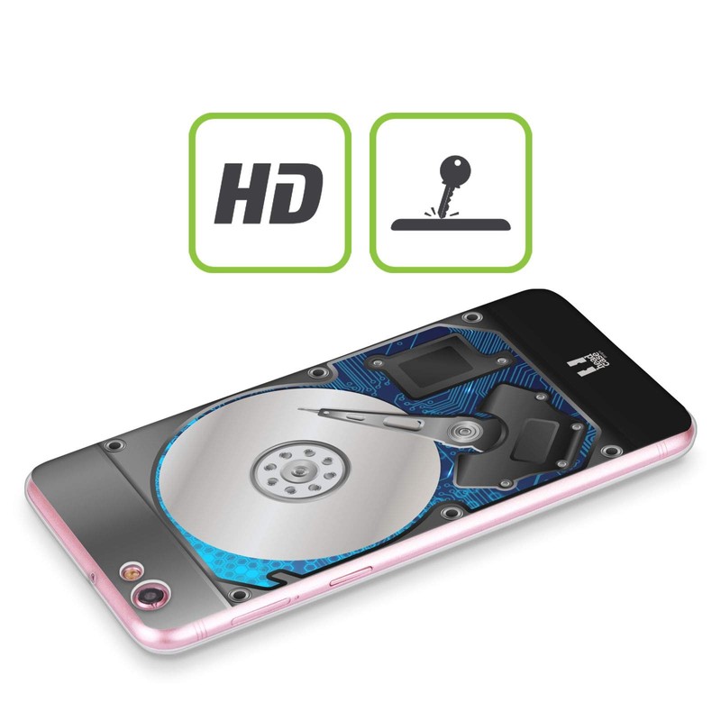 Head Case Designs Blau Hard Disk Drives Soft Gel Huelle