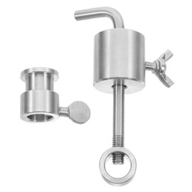 BESPORTBLE Stainless Steel Rotisserie Weight Grill Accessory for Even Heat Distribution for BBQ and Outdoor Cooking Weight Durable and Portable