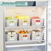 Plastic Storage Basket for Organizing 12 Pack Small Storage Bins