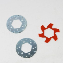 DM 3pcs Brake disk kit for 1/5 HPI Rovan King Motor Baja 5B 5T 5SC