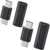 Leloco Pack of 4 USB C 3.1 Adapter USB C