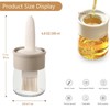 Sauce and Oil Bottle with Silicone Brush for Cooking BBQ