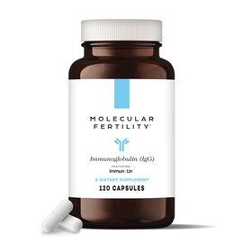 Molecular Fertility Immunoglobulin IgG Supplement for Men & Women - Dairy-Free, Bovine Colostrum Alternative - IGA IgM ImmunoLin for Immune Support, Gut Health, Reproductive Wellness - 60 Servings