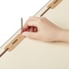 Staples Moisture Resistant Reinforced End Tab Classification Folder, Letter Size,