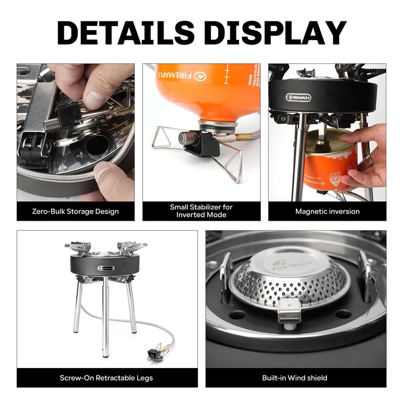 Fire-Maple Saturn X Camping Stove - High-Power Outdoor Cooking Stove