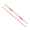 2pcs 31.5in Length Yoga Training Stick Beechwood Open Shoulder Back