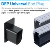 DEP Universal End Plug fit for Stegmeier Deck Drain, Pool