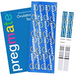 PREGMATE Kit de 50 tiras de prueba de ovulación predictor (50 unidades)
