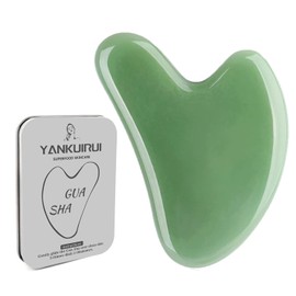 Gua Sha, Rose Quartz Guasha Natural Jade (Green)