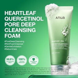 [Anua] Heartleaf Quercetinol Pore Deep Ceanseing Foam 150 ml