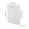 Wall Push Button Smart Light Switch Zero Fire 1 Gang