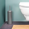 bremermann Rialto Toilet Brush Stand Stainless Steel / Metal (Grey)