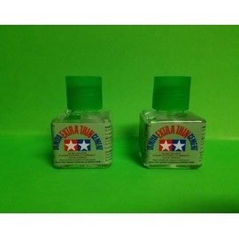 2 Pack TAMIYA 87038 Extra Thin Cement Glue FINE TIP 40ML