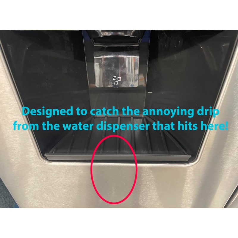 Refrigerator Drip Catcher Trays for Kenmore/Whirlpool Refrigerators, Exact Fit, Select