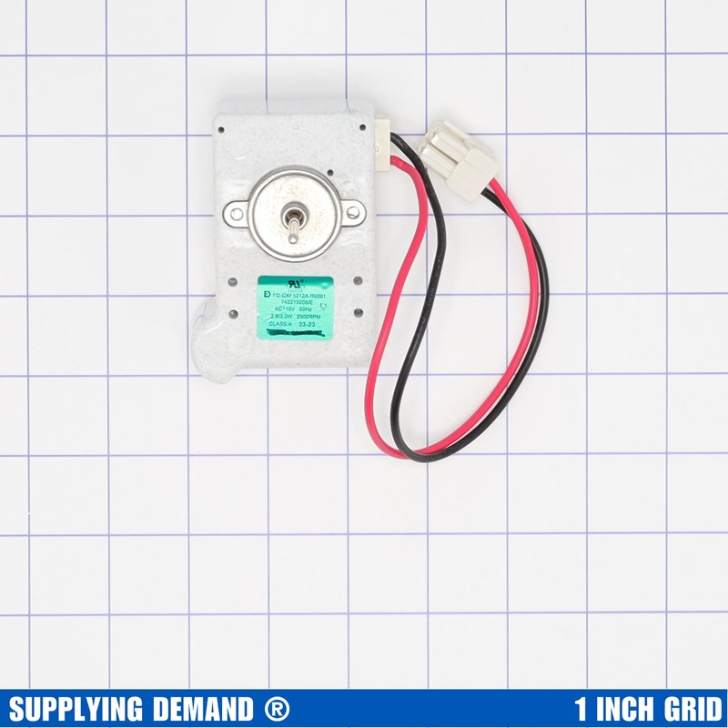 Supplying Demand 242219206 Refrigerator Evaporator Fan Blade - Replaces AP6976197