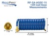 RecPro RV Exterior Spray Port Hook-Up Connector | Optional Hose