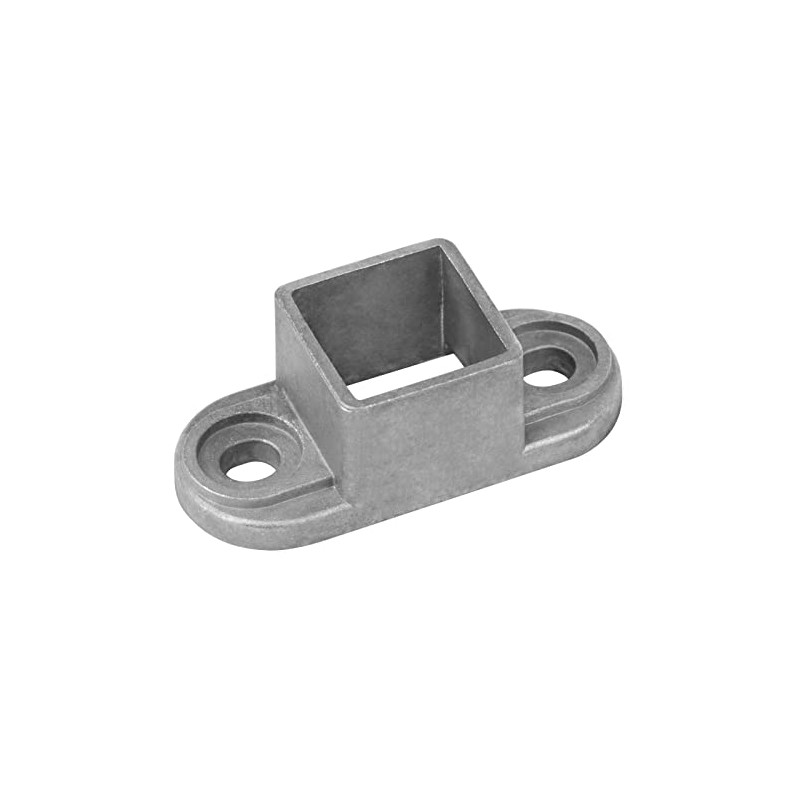 20 Pack 1 x 1 inch Square Post Flange Base,