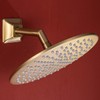 SEABEFORE 6" shower arm Gold shower head extension with matching