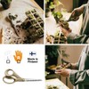 Fiskars ReNew 1062544 Garden Shears, Length: 21 cm, Recycled Stainless