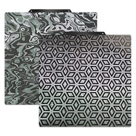 Wefuit New ACH Build Plate 235x235mm,Crystal+Abyss Spring Steel Sheet for Flashforge Adventurer 5M/5M pro/Neptune 3 Pro/Neptune 4/Kobra 2/2 Pro/2 Neo/Ender 3/3 Neo/Ender 3 v2/V2 Neo/Ender 3 S1