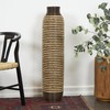 Deco 79 Seagrass Handmade Decorative Vase Slim Woven Tall Floor