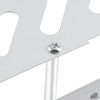 Aluminum Dual Tier Shower Caddy Shelf Bathroom Corner Rack Storage