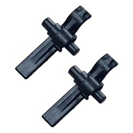 90605748 Leaf Blower Attachment Parts tube clips For dewalt part DCBL720 DCBL722 DCBL770 DCBL790 Series, Black, 2-Pack