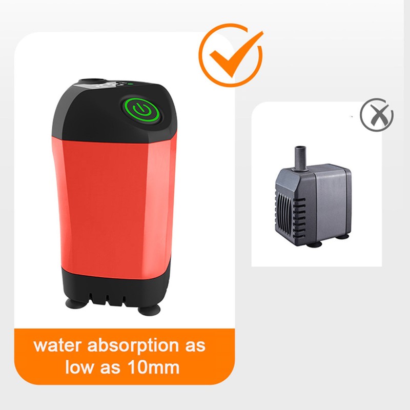 Portable Shower for Camping Electric Shower Pump IPX7 Water Resistant