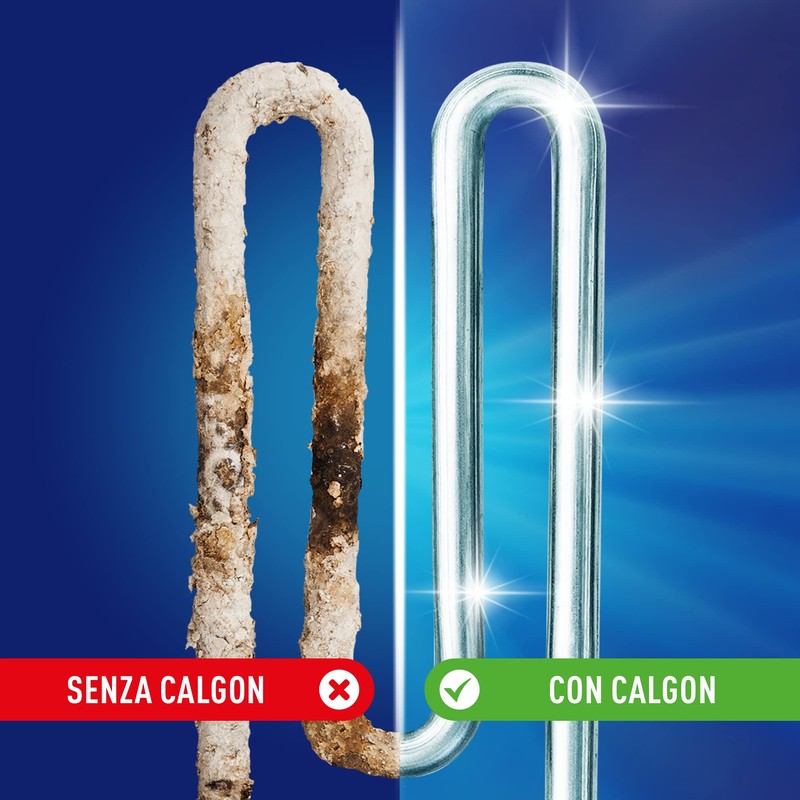 Calgon Powerball Tabs Anticalcare Lavatrice 1 Confezione da 30 Pastiglie