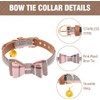 KOOLTAIL - Juego de collar y correa para perros pequeños