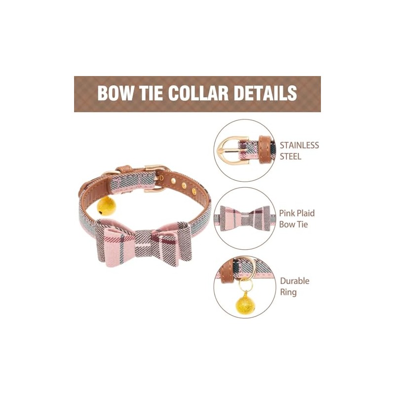 KOOLTAIL - Juego de collar y correa para perros pequeños