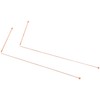AILIMIAO Copper Dowsing Rods - 99.9% Pure Copper 2 Pieces