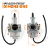 GoaMotors For Polaris Carburetor for Phoenix 200 2005-2021,Ranger RZR 170