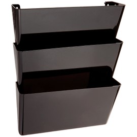 DEFLECT-O Conversion File Jackets and Pockets, (DEF93604), Black, Pack of 1