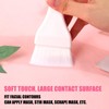 Juego de brochas para mascarilla, reduce las manos pegajosas, brocha
