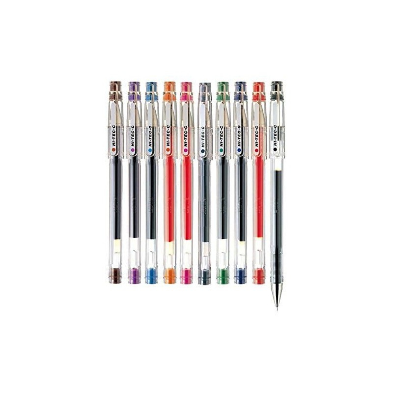 Pilot Hi-Tec-C 04 Gel Ink Pen, Ultra Fine Point 0.4mm,