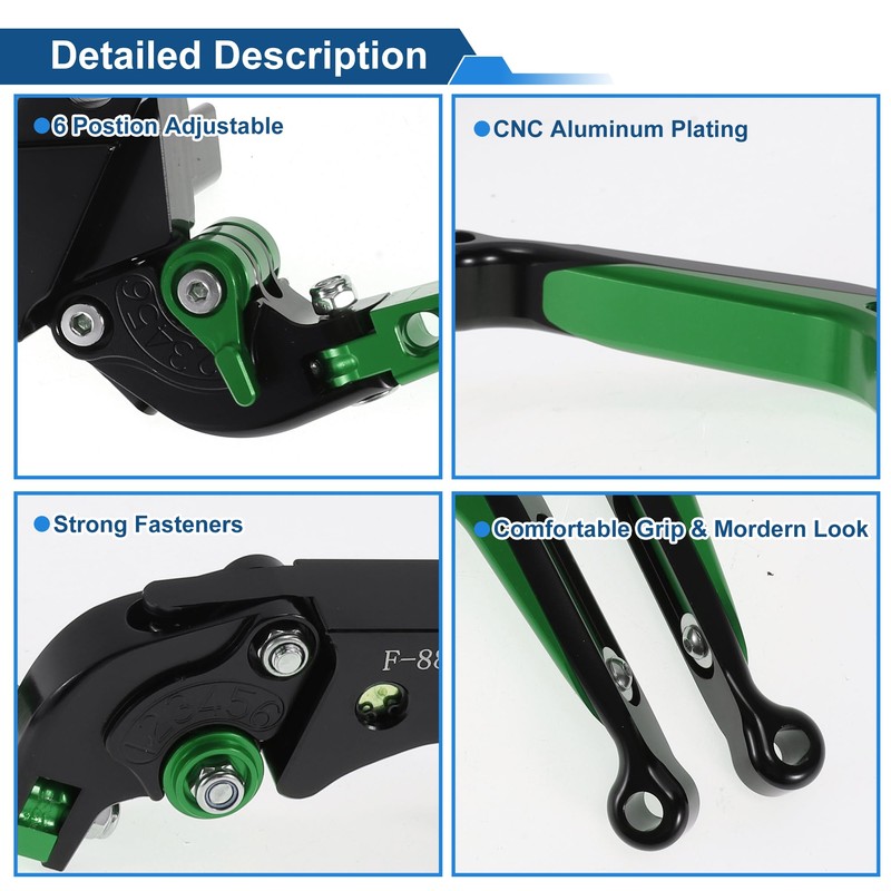 Partuto Short Long Brake Clutch Levers for Kawasaki Z1000SX 2017-2020