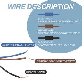Innfeeltech 2 Pcs LJ12A3-4-Z/BX 10-30V Out 200mA Inductive Proximity Sensor Switch for 3D Print CNC Z Probe Car Bed Leveling