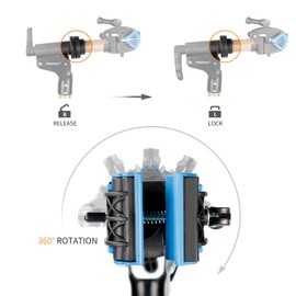 TIJYSH Bike Repair Stand -Shop Home Bicycle Mechanic Maintenance Rack，bike rack (red（two legs）)